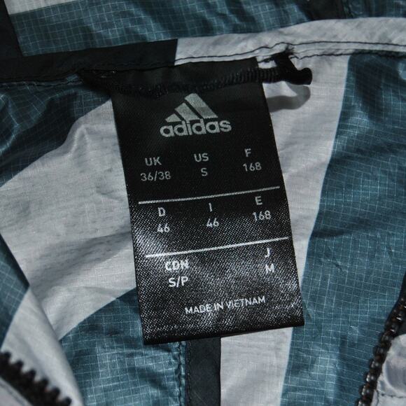 Adidas Terrex Xperior Small Light Windweave Lightwight Full Zip Up Jacket - Picture 11 of 13